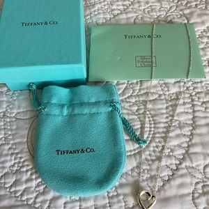 Tiffany and Co .  Paloma Picasso  Loving Heart pendant